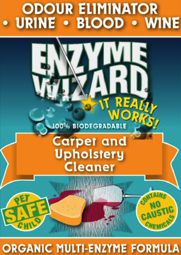 Enzyme Wizard Carpet Cleaner 1 Litre One Stop Material Handling Specialist Tag