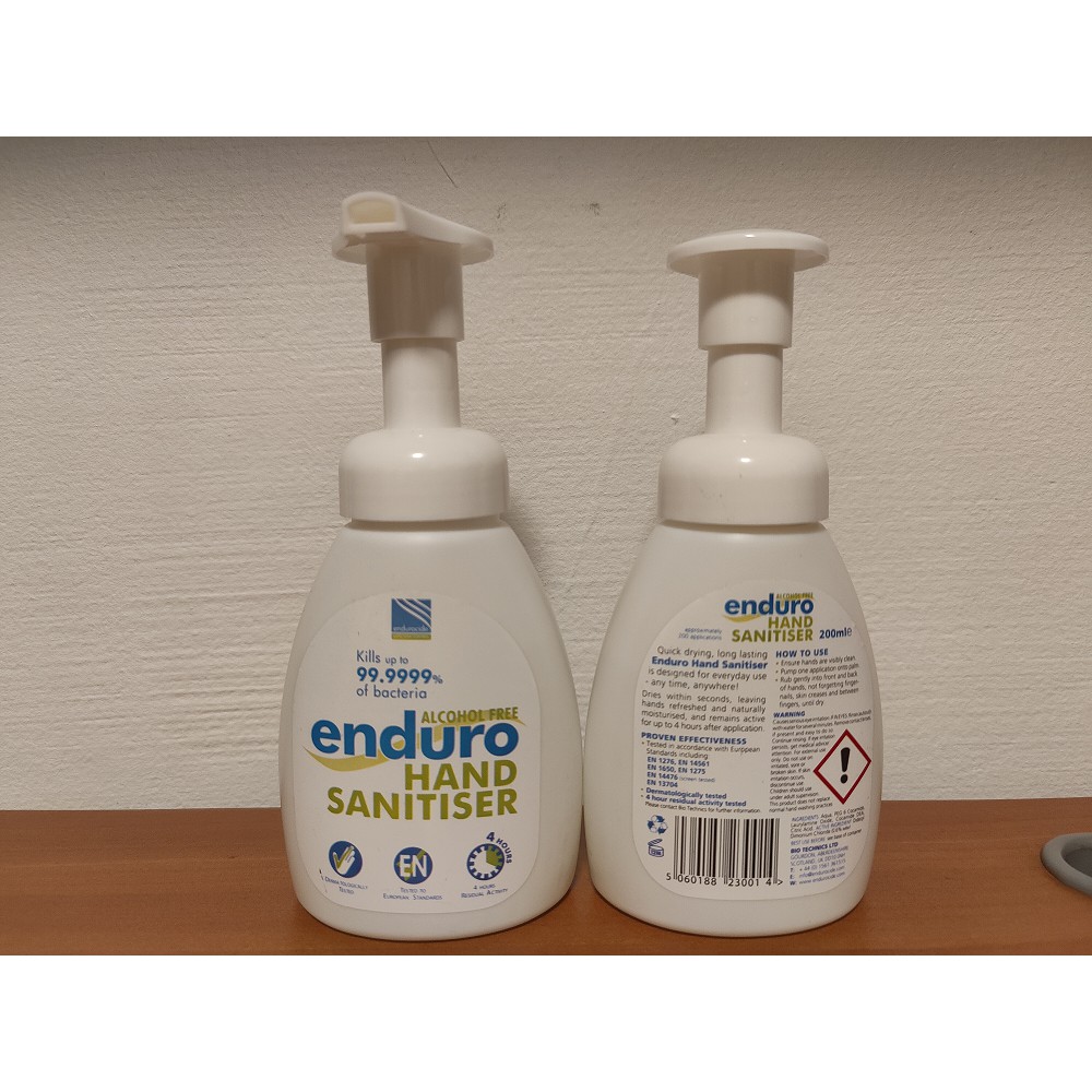 ENDURO Hand Sanitiser 200ML
