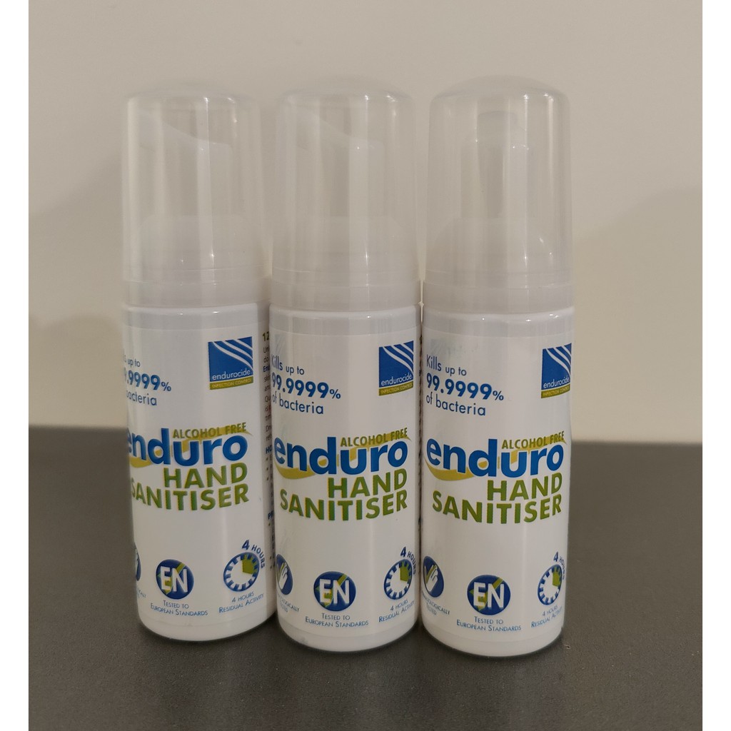 Enduro Hand Sanitiser 50ml x 3pc